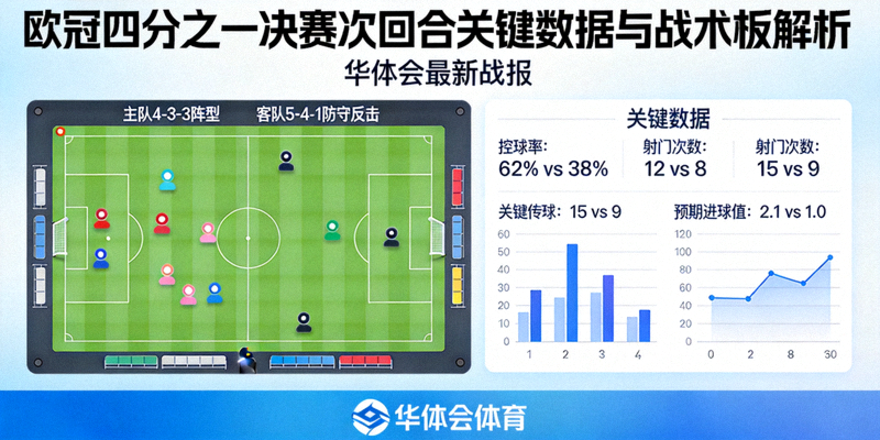 欧冠四分之一决赛次回合关键数据与战术板解析，华体会最新战报配图